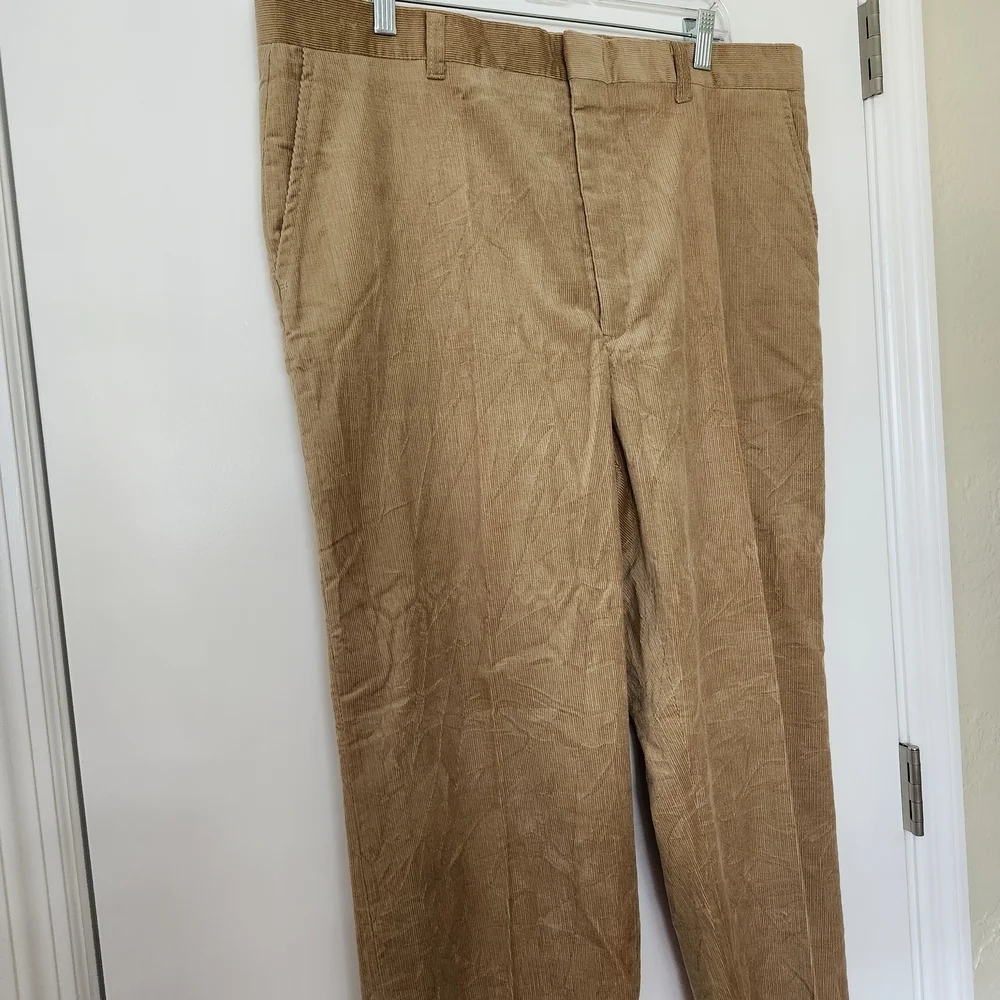 Vintage Tan Brown Corduroy Pants Size 40X32